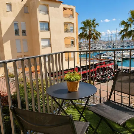 Centre Port 4 Couchage Vue Sur Les Bateaux Piscine 公寓 阿格德